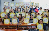 国际教育学院成功举办第二期 “甲骨文慧画”汉字文化体验活动