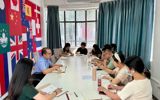 谢仁敏副校长到国际教育交流中心调研