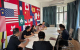 韦春灵副校长到国教中心开展2025年秋季学期开学检查